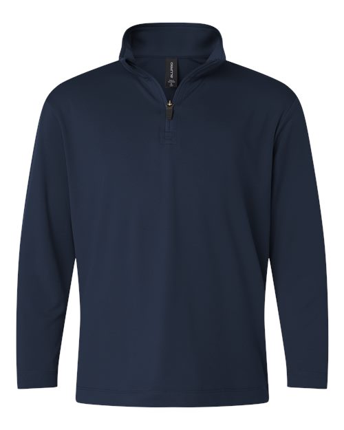 Youth Pro-Lock Performance Quarter-Zip Pullover - Navy