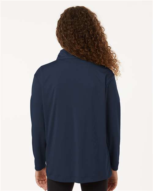 Youth Pro-Lock Performance Quarter-Zip Pullover - Navy