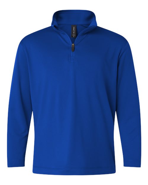 Youth Pro-Lock Performance Quarter-Zip Pullover - Royal