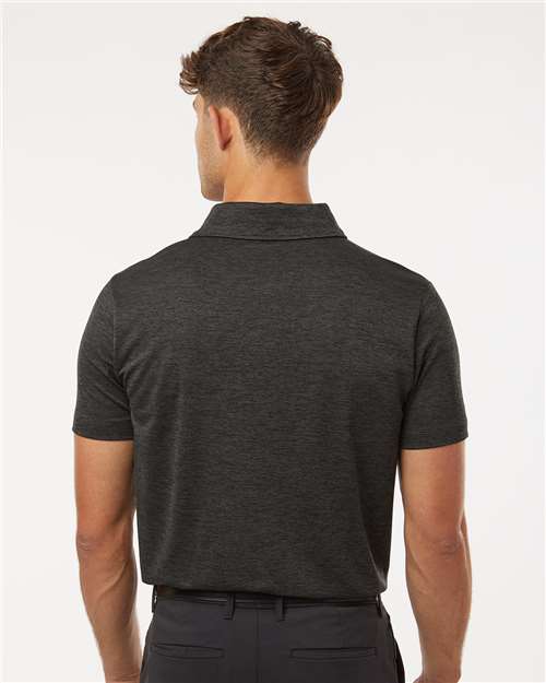 Men's Pro-Lock Performance Mélange Polo - Black Melange