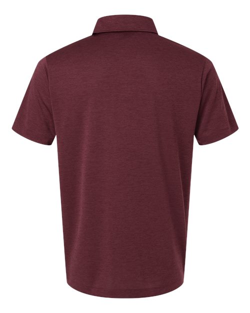 Men's Pro-Lock Performance Mélange Polo - Maroon Melange