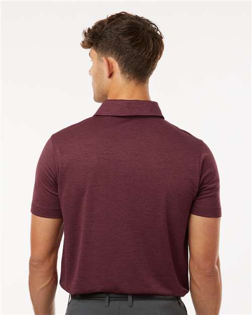 Men's Pro-Lock Performance Mélange Polo - Maroon Melange