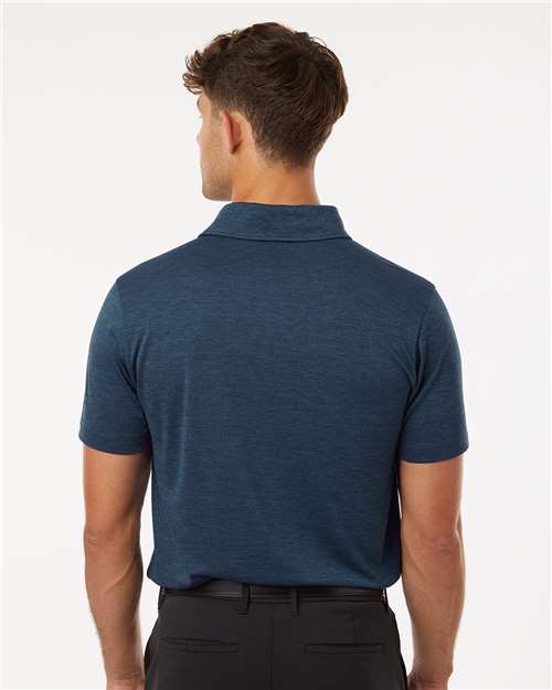 Men's Pro-Lock Performance Mélange Polo - Navy Melange