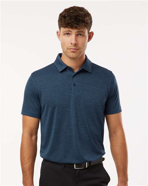 Men's Pro-Lock Performance Mélange Polo - Navy Melange