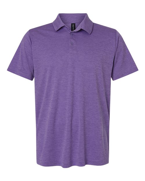 Men's Pro-Lock Performance Mélange Polo - Violet Melange