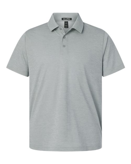 Men's Pro-Lock Performance Mélange Polo - Silver Melange