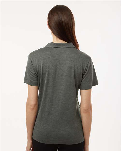 Women's Pro-Lock Performance Mélange Polo - Charcoal Melange