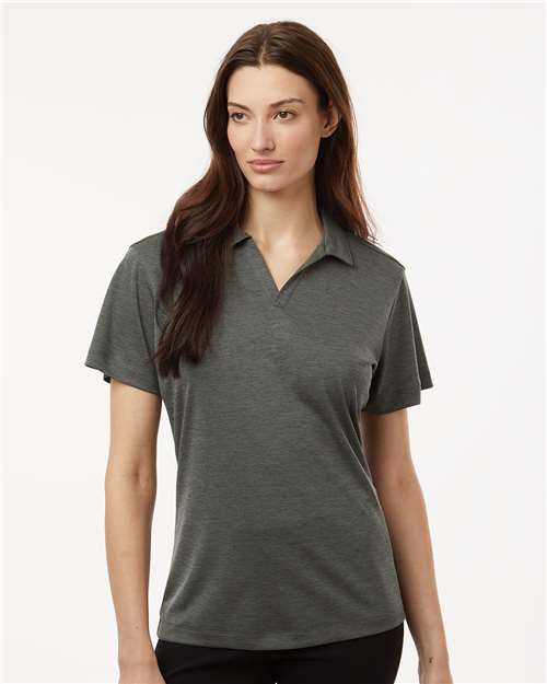 Women's Pro-Lock Performance Mélange Polo - Charcoal Melange