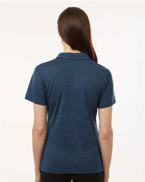 Women's Pro-Lock Performance Mélange Polo - Navy Melange