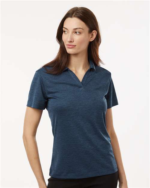 Women's Pro-Lock Performance Mélange Polo - Navy Melange