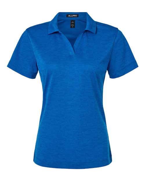 Women's Pro-Lock Performance Mélange Polo - Royal Melange