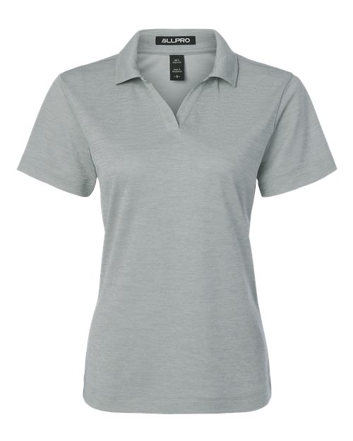 Women's Pro-Lock Performance Mélange Polo - Silver Melange