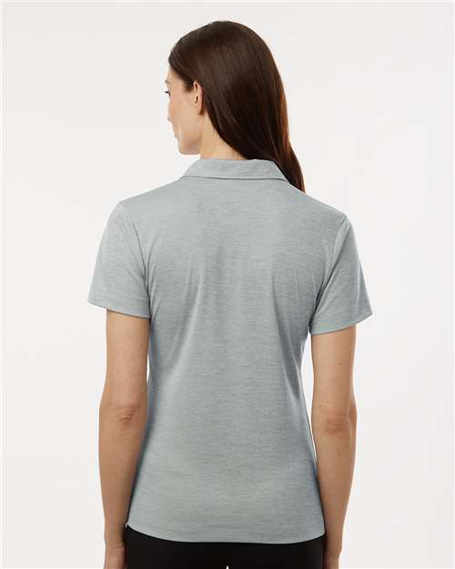 Women's Pro-Lock Performance Mélange Polo - Silver Melange