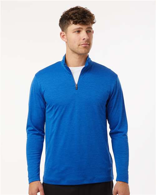 Men's Pro-Lock Performance Mélange Quarter-Zip Pullover - Royal Melange