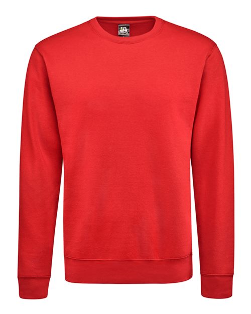 Unisex BTB Fleece Crewneck Sweatshirt - Red