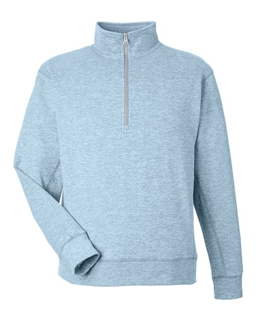 Unisex Electric Fleece Quarter-Zip Sweatshirt - Electric Sky