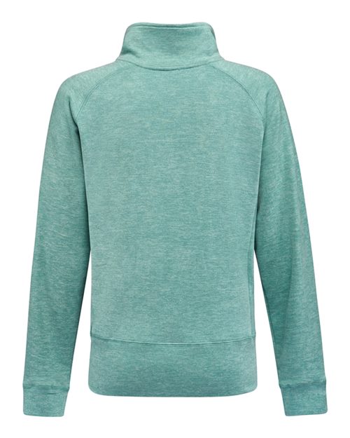 Women's Electric Fleece Quarter-Zip Sweatshirt - Electric Jade