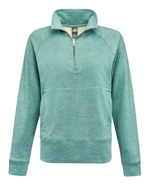Women's Electric Fleece Quarter-Zip Sweatshirt - Electric Jade