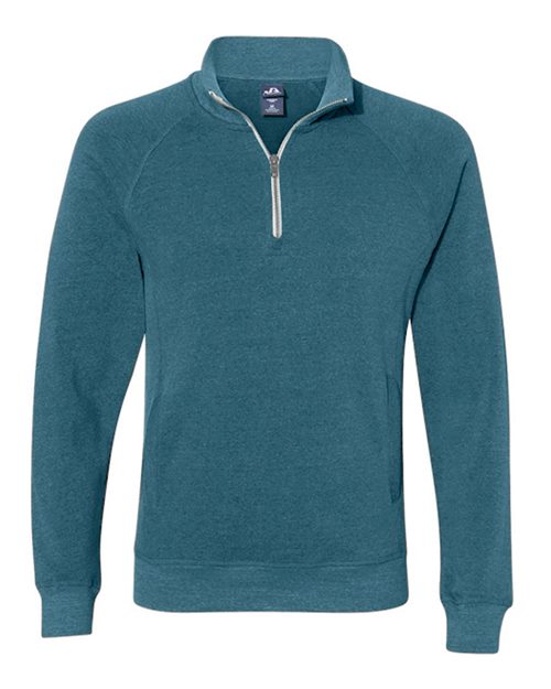 Men's Triblend Quarter-Zip Sweatshirt - Storm Triblend