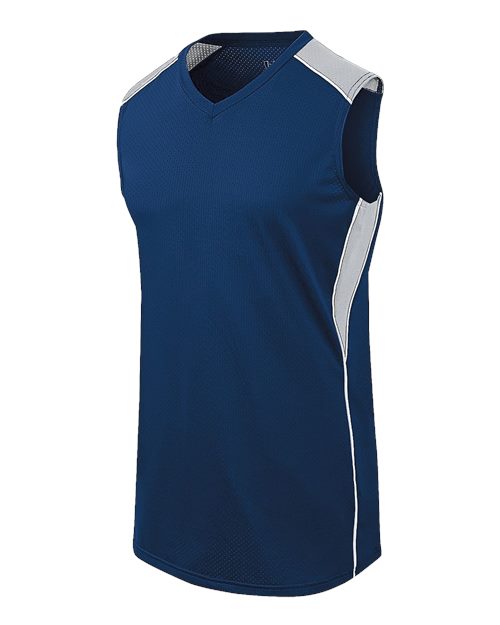 Women's Dynamite Jersey - Navy/ Silver Grey/ White