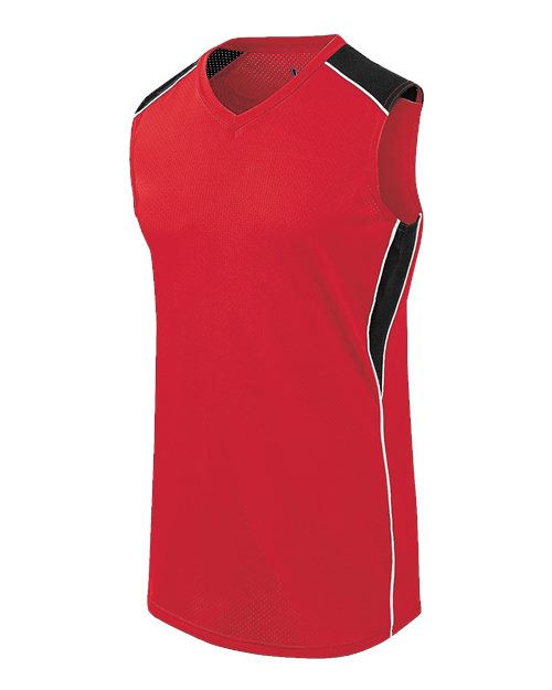 Women's Dynamite Jersey - Scarlet/ Black/ White