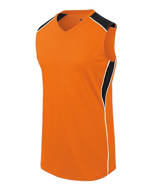 Girls' Dynamite Jersey - Orange/ Black/ White