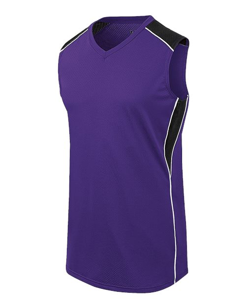 Girls' Dynamite Jersey - Purple/ Black/ White