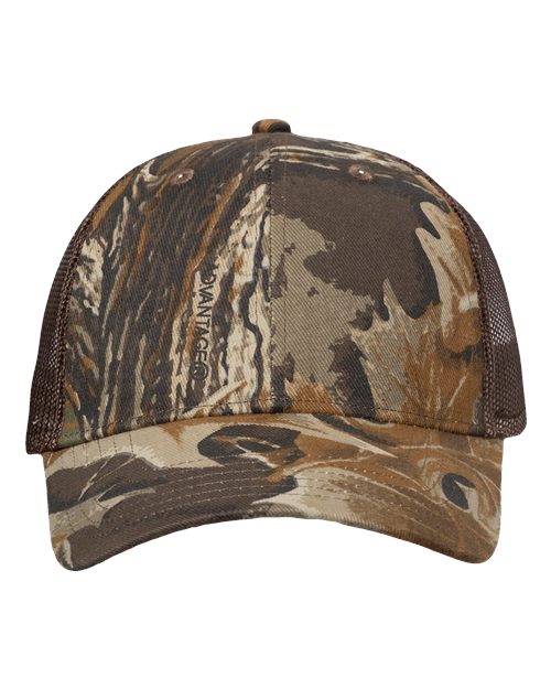 Licensed Camo Mesh Cap - Advantage Classic/ Brown Mesh