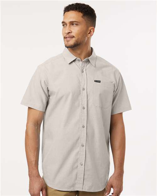 Men's Rapid Rivers™ Novelty Short Sleeve Shirt - Dark Stone