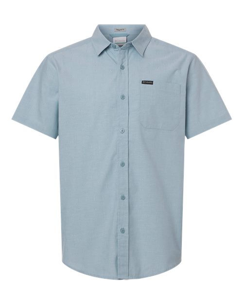 Men's Rapid Rivers™ Novelty Short Sleeve Shirt - Ripple Blue