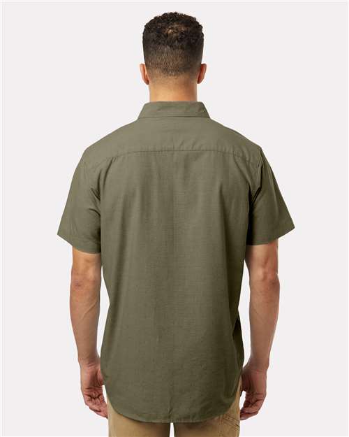 Men's Rapid Rivers™ Novelty Short Sleeve Shirt - Stone Green