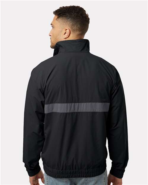 Men's Spire Valley™ Windbreaker - Black/ Shark