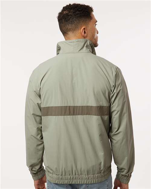 Men's Spire Valley™ Windbreaker - Safari/ Stone Green