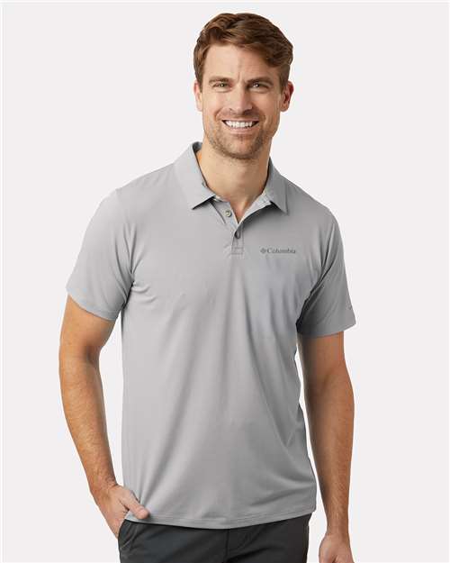 Men's Tech Trail™ Utility Polo - Columbia Grey