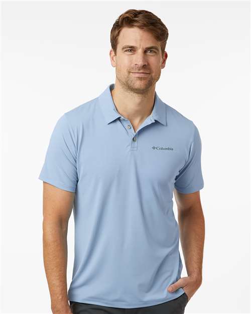 Men's Tech Trail™ Utility Polo - Ripple Blue