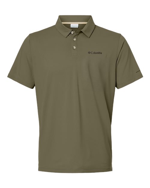 Men's Tech Trail™ Utility Polo - Stone Green