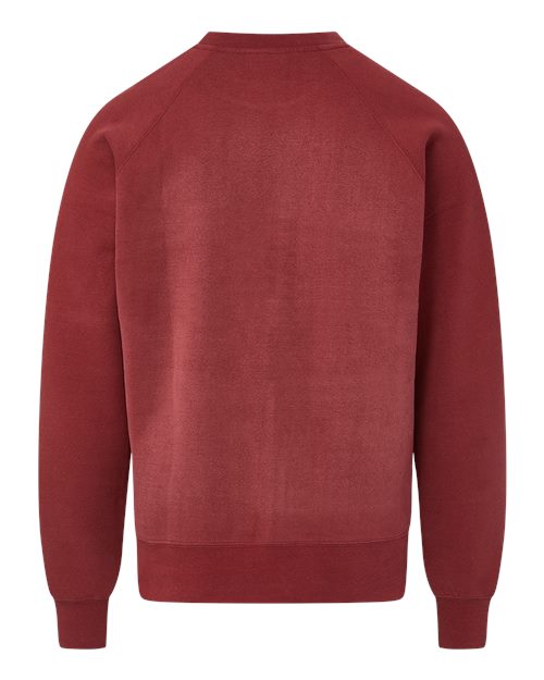 Men's Vintage Fleece Raglan Crewneck Sweatshirt - Cinnamon