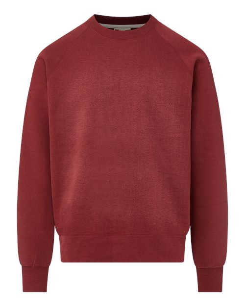 Men's Vintage Fleece Raglan Crewneck Sweatshirt - Cinnamon