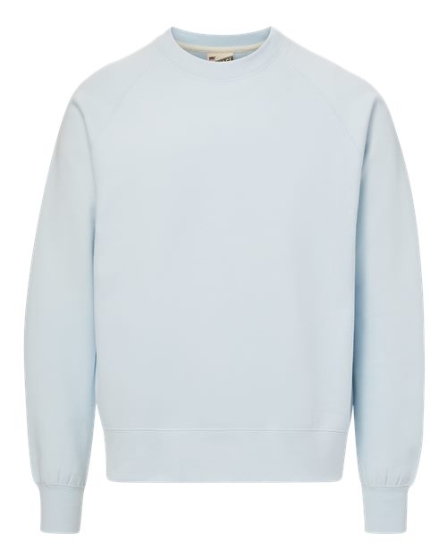 Men's Vintage Fleece Raglan Crewneck Sweatshirt - Arctic Blue