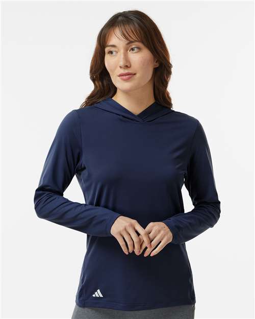 Women's Performance Hooded Pullover - Collegiate Navy