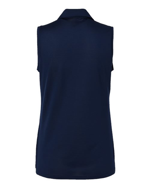 Women's Ottoman Sleeveless Polo - Collegiate Navy