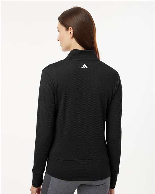 Women's Ultimate365 Textured Full-Zip Jacket - Black