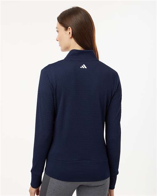 Women's Ultimate365 Textured Full-Zip Jacket - Collegiate Navy