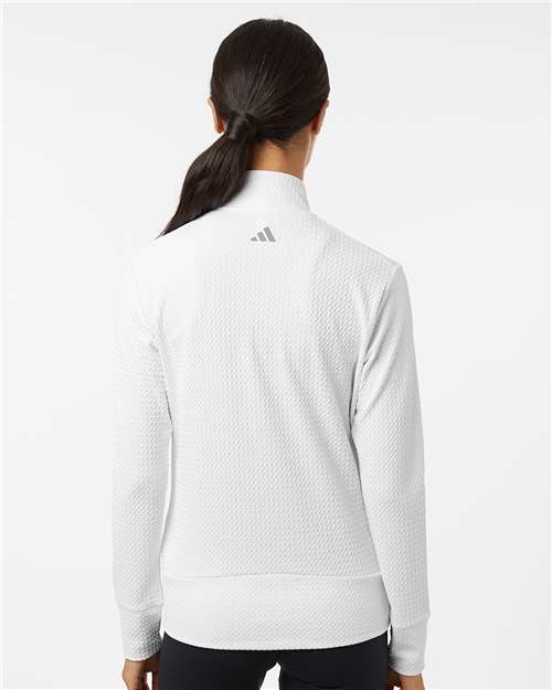 Women's Ultimate365 Textured Full-Zip Jacket - White