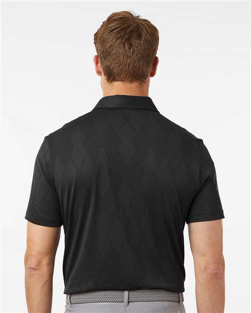 Men's Ultimate365 Textured Polo - Carbon Black