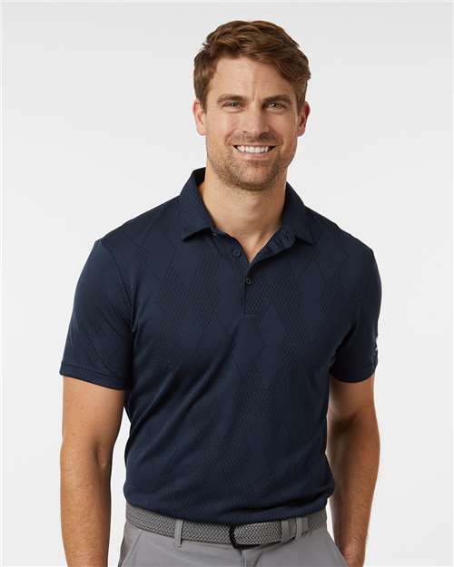 Men's Ultimate365 Textured Polo - Collegiate Navy