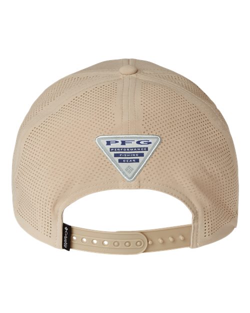 Tidal Pursuit™ 3D Stretch Snapback Cap - Ancient Fossil/ Fish Circle Bass