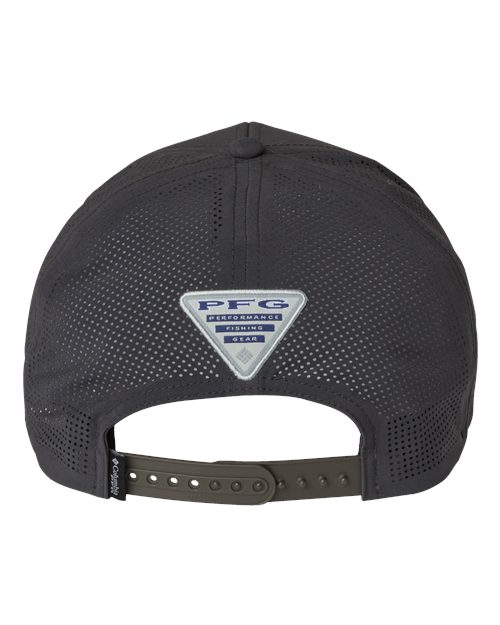 Tidal Pursuit™ 3D Stretch Snapback Cap - Shark/ Fish Circle Red Fish