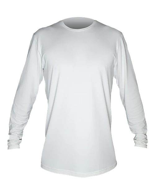 Men's Low Pro Tech Long Sleeve T-Shirt - White Heathered