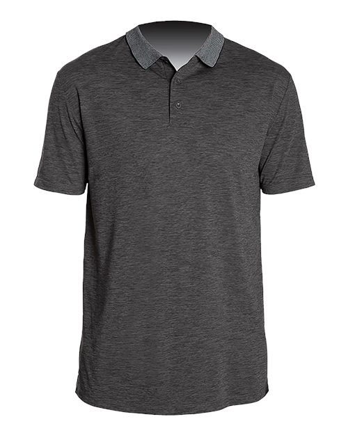 Men's Transit Tech Polo - Charcoal Heathered